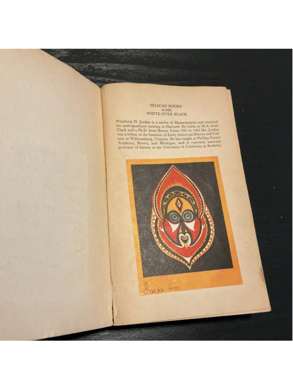 White over Black : American Attitudes Toward the Negro, 1550-1812